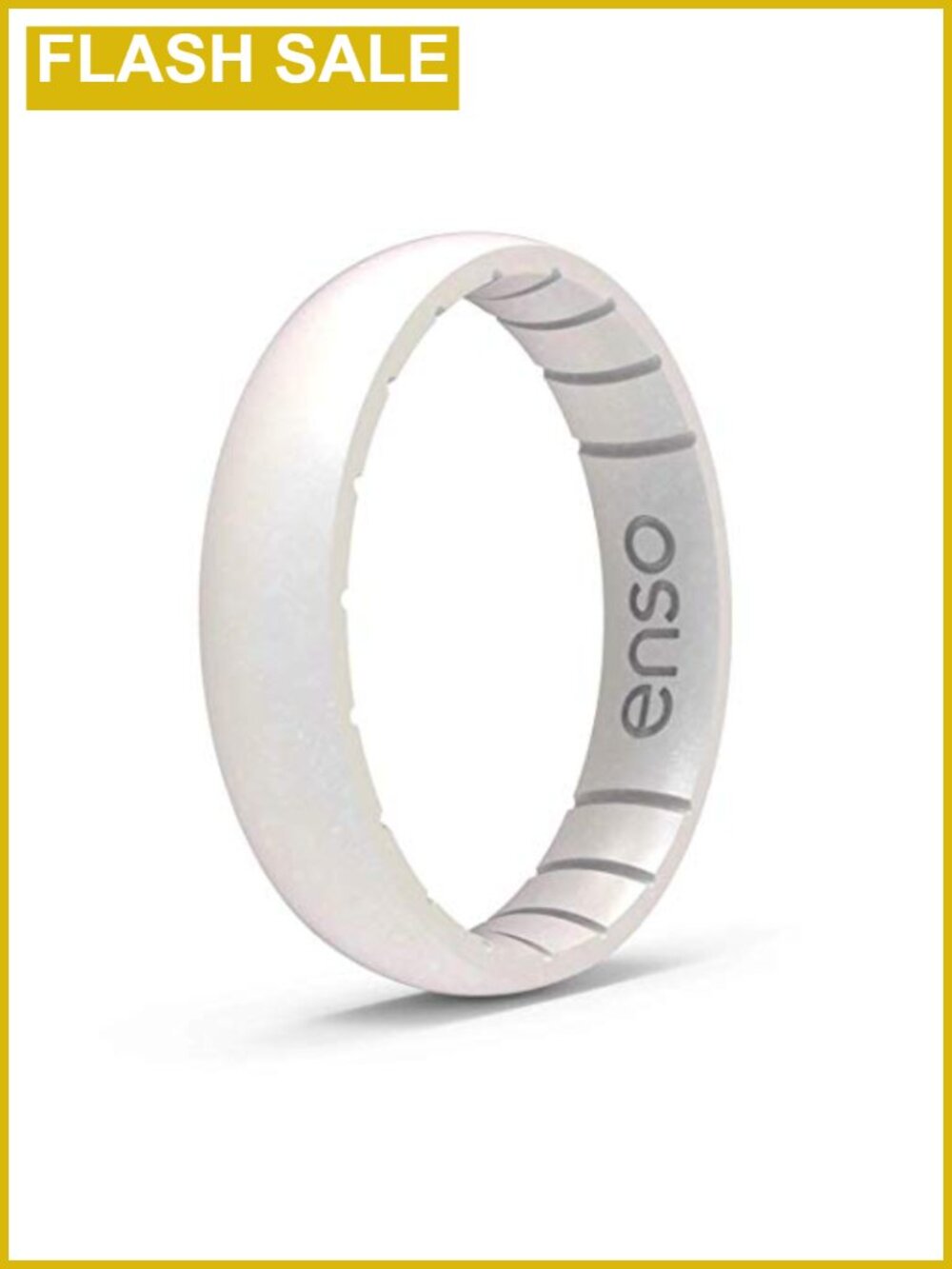 Silicone Birthstone Ring Unisex Wedding Engagement Band Comfortable Breathable